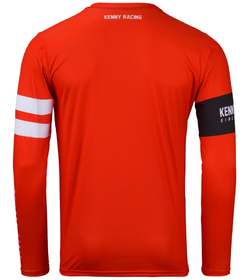 Maillot cross Kenny Track Dirt Red 2026 Dos