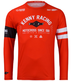 Maillot cross Kenny Track Dirt Red 2026