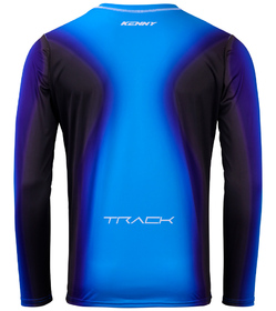 Maillot cross Kenny Track Focus Blue 2026 Dos