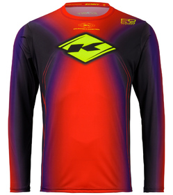 Maillot cross Kenny Track Focus Red 2026