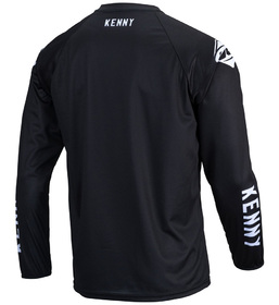 Maillot cross Kenny Track Force Black Dos