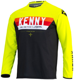 Maillot cross Kenny Track Force Neon Yellow