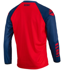 Maillot cross Kenny Track Force Red Dos