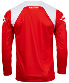 Maillot cross Kenny Track Raw Red 2024 Dos