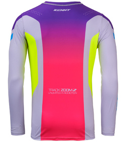 Maillot cross Kenny Track Zoom Grey 2026 Dos