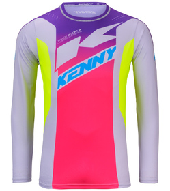 Maillot cross Kenny Track Zoom Grey 2026