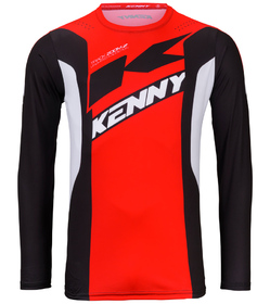 Maillot cross Kenny Track Zoom Red 2026