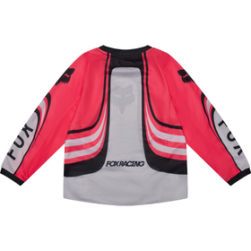 Maillot cross Kid Fox 180 Draft Blanc 2027 Dos