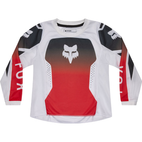 Maillot cross Kid Fox 180 Shield Rouge Fluo 2026