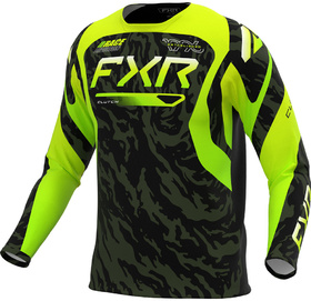 Maillot cross Kid FXR Clutch Army-Lime 2027