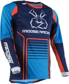 Maillot cross Moose Racing Agroid Bleu 2024