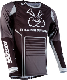 Maillot cross Moose Racing Agroid Noir 2024