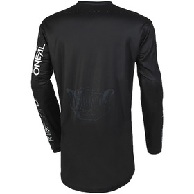Maillot cross O'Neal Element Attack Noir 2024 Dos