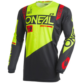 Maillot cross O'Neal Element Factor Jaune Fluo 2027