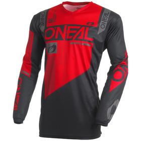 Maillot cross O'Neal Element Factor Rouge 2027