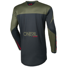 Maillot cross O'Neal Element Racewear Olive 2026 Dos