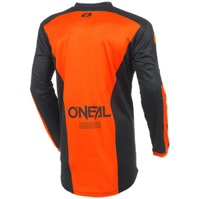 Maillot cross O'Neal Element Racewear Orange 2027 Dos