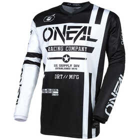 Maillot cross O'Neal Element Warhawk Noir 2024