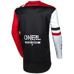 Maillot cross O'Neal Element Warhawk Rouge 2024 Dos