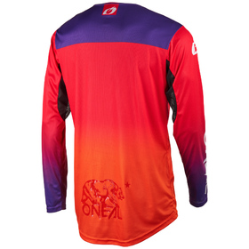 Maillot cross O'Neal Mayhem Hexx Orange 2026 Dos