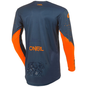 Maillot cross O'Neal Mayhem Paint Bleu 2027 Dos