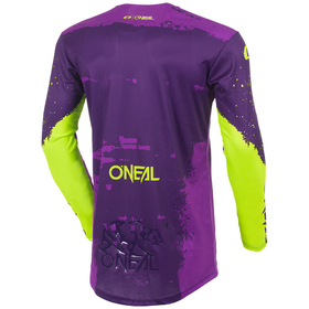 Maillot cross O'Neal Mayhem Paint Violet 2027 Dos