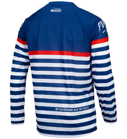 Maillot cross Pull-In Challenger Original Marinière Dos