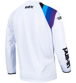 Maillot cross Pull-In Challenger Race White Dos