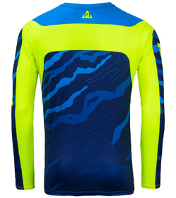Maillot cross Pull-In Master Camo Navy Neon 2026 Dos