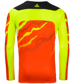 Maillot cross Pull-In Master Camo Orange Neon 2026 Dos