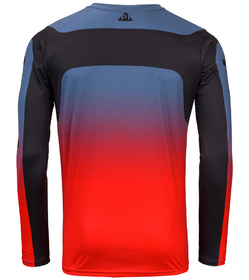 Maillot cross Pull-In Master Gradient Grey Red 2026 Dos