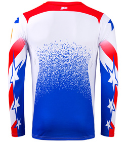 Maillot cross Pull-In Master USA 2027 Dos