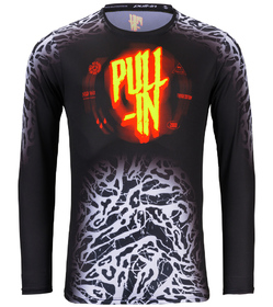 Maillot cross Pull-In Trash Black Neon 2026