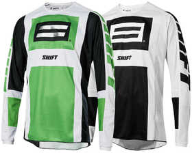 Maillot cross Shift White Archival