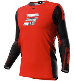 Maillot cross Shot Aerolite Honor Rouge Chrome 2024