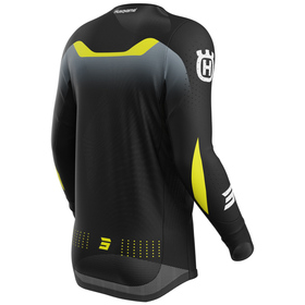 Maillot cross Shot Aerolite Husqvarna Noir 2026 Dos