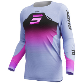 Maillot cross Shot Aerolite Phase Violet 2027