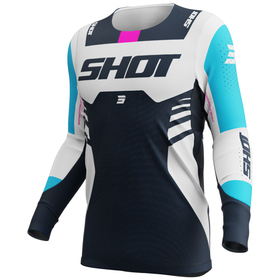 Maillot cross Shot Aerolite Sprint Bleu 2026