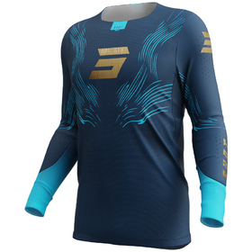 Maillot cross Shot Aerolite Volt Bleu 2027