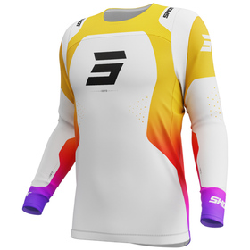 Maillot cross Shot Contact Ionyx Blanc 2026