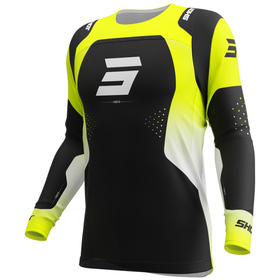 Maillot cross Shot Contact Ionyx Jaune Fluo 2026