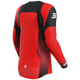 Maillot cross Shot Contact Ionyx Rouge 2026 Dos
