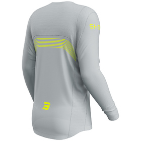 Maillot cross Shot Contact Kicker Gris 2027 Dos