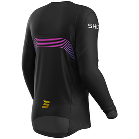 Maillot cross Shot Contact Kicker Noir 2027 Dos