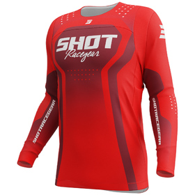 Maillot cross Shot Contact Stream Rouge 2027