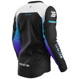 Maillot cross Shot Devo Block Violet 2026 Dos