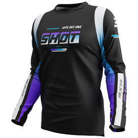 Maillot cross Shot Devo Block Violet 2026