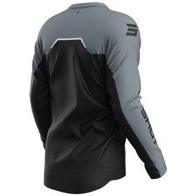 Maillot cross Shot Devo Daytona Noir 2026 Dos