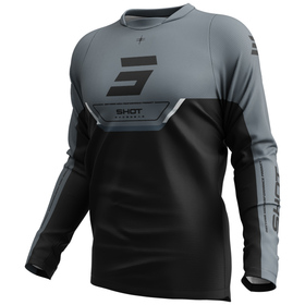 Maillot cross Shot Devo Daytona Noir 2026