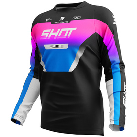 Maillot cross Shot Devo Struck Rose 2027